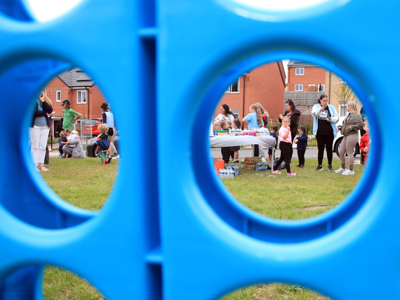 Residents come together to celebrate their new community 